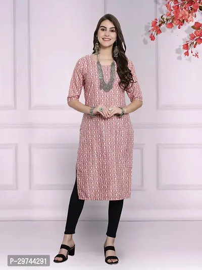 Attractive Multicoloured Printed Crepe Kurta Combo Of 2-thumb3