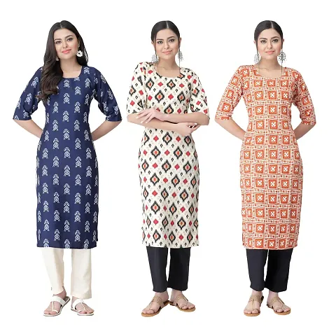 Best Selling Combo Of 3 Kurtis