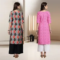 Fancy Rayon Kurtis For Women Pack Of 2-thumb1