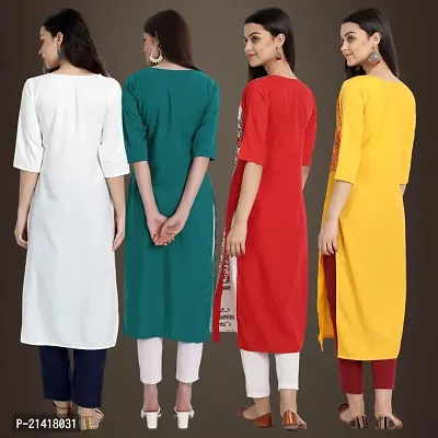 Fancy Crepe Kurtis for Women Pack Of 4-thumb2