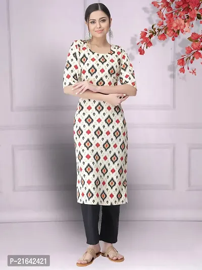 Stylish Crepe Stitched Kurta For Women-thumb2