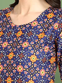 Stylish Crepe Printed Kurti For Women-thumb4