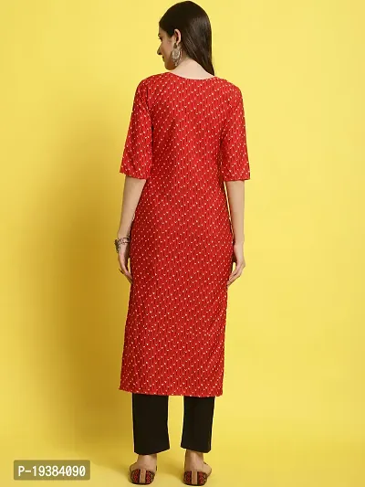 Stylish Fancy Designer American Crepe Kurta With Bottom Wear Set For Women-thumb3