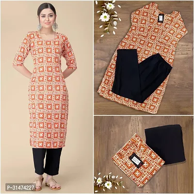 Fancy Crepe Kurta Bottom Set For Women