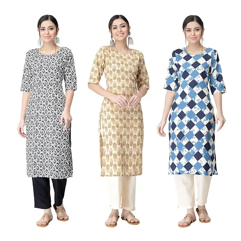 Best Selling Combo Of 3 Kurtis