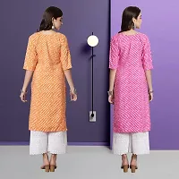 Fancy Crepe Kurtas For Women Pack Of 2-thumb1