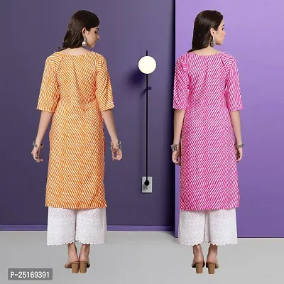 Fancy Crepe Kurtas For Women Pack Of 2-thumb2