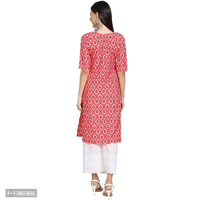 Trendy Crepe Digital Printed Straight Kurta For Women ( Pack Of 6 )-thumb3