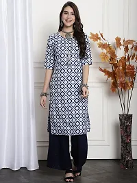 Stylish Multicoloured Crepe Kurta For Women Pack of 5-thumb4