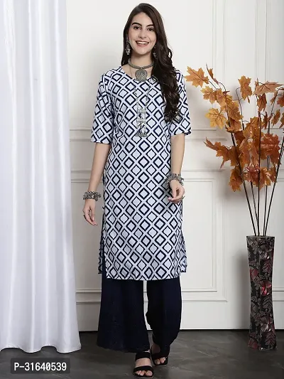 Stylish Multicoloured Crepe Kurta For Women Pack of 5-thumb5