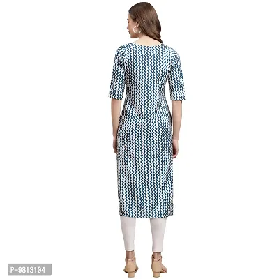 Women Crepe Digital Printed Straight Kurti  Pack of 6-thumb4