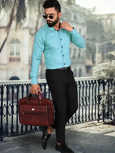 Stylish Men Long Sleeve Formal Shirt