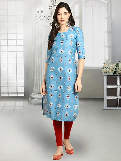 Stylish Crepe Kurti For Women