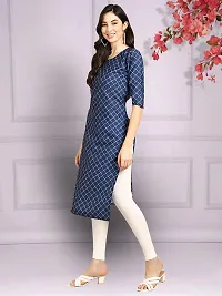 Stylish Crepe Stitched Kurta For Women-thumb1