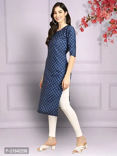 Stylish Crepe Stitched Kurta For Women-thumb2