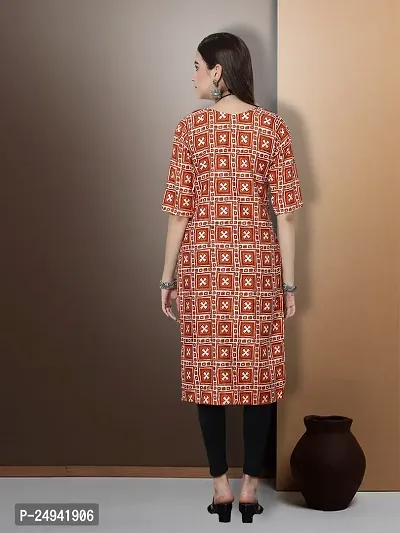 Stylish Fancy Designer Crepe Kurta For Women-thumb2