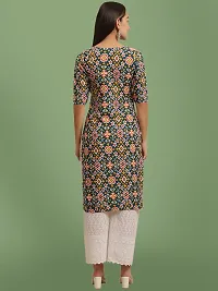 Stylish Crepe Printed Kurti For Women-thumb3