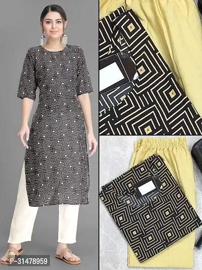 Fancy Crepe Kurta Bottom Set For Women