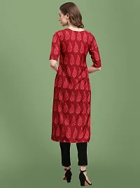 Stylish Crepe Printed Kurti For Women-thumb3