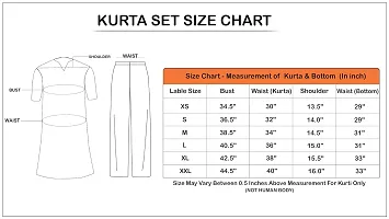 Stylish Men Crepe Casual Kurta with Bottom Set-thumb1