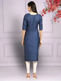 Stylish Crepe Stitched Kurta For Women-thumb2