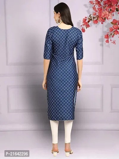 Stylish Crepe Stitched Kurta For Women-thumb3