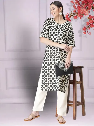 New Stylish Crepe Kurti For Women