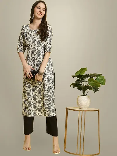 Fancy Crepe Printed Kurti