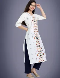 Amazing American Crepe Printed Kurti For Women-thumb1