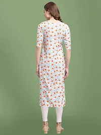 Stylish Crepe Printed Kurti For Women-thumb3