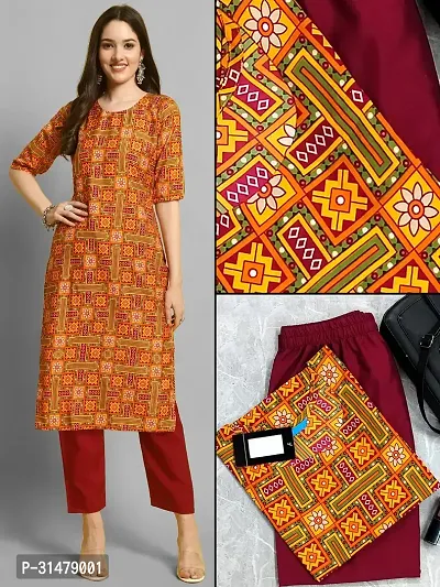 Fancy Crepe Kurta Bottom Set For Women-thumb0