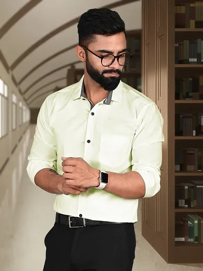 New Launched Cotton Long Sleeve Formal Shirt 