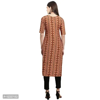 Elite Crepe Printed Straight Stitched Kurta For Women- Pack Of 3-thumb2