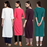 Fancy Crepe Kurtis for Women Pack Of 4-thumb1