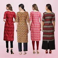 Women Stylish Crepe Printed Straight Kurta-thumb1