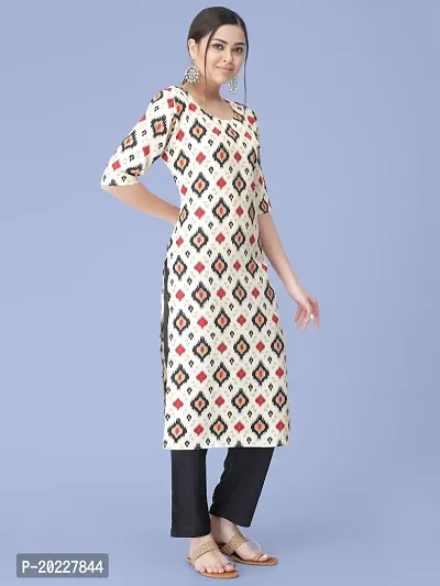 Amazing Crepe Printed Kurta Set For Women-thumb2