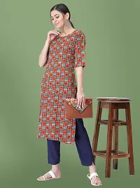 Stylish Crepe Printed Kurti For Women-thumb4