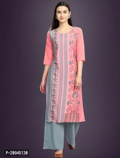 Fancy Crepe Kurti for Women-thumb0