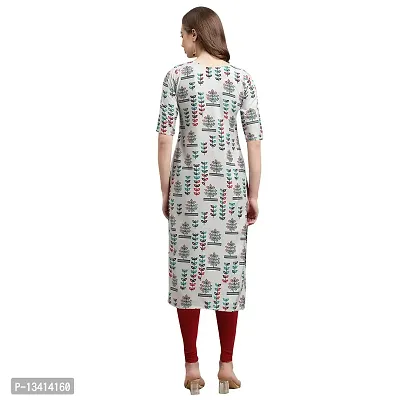 Women Crepe Digital Printed Straight Kurti Pack of 6-thumb3