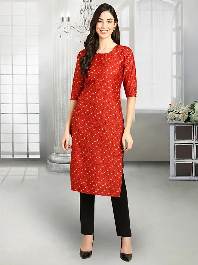 Stylish Crepe Printed Kurta