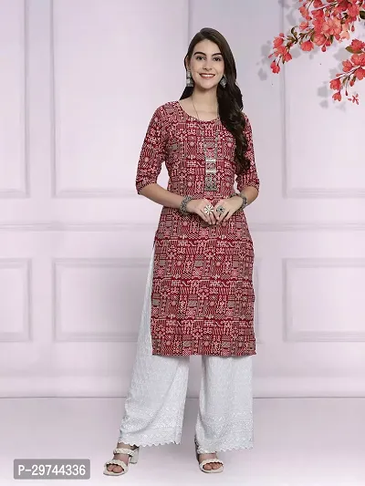 Attractive Multicoloured Printed Crepe Kurta Combo Of 2-thumb3