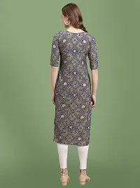 Stylish Crepe Printed Kurti For Women-thumb3