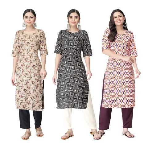 Best Selling Combo Of 3 Kurtis