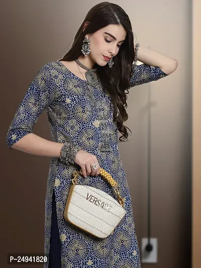 Stylish Fancy Designer Crepe Kurta For Women