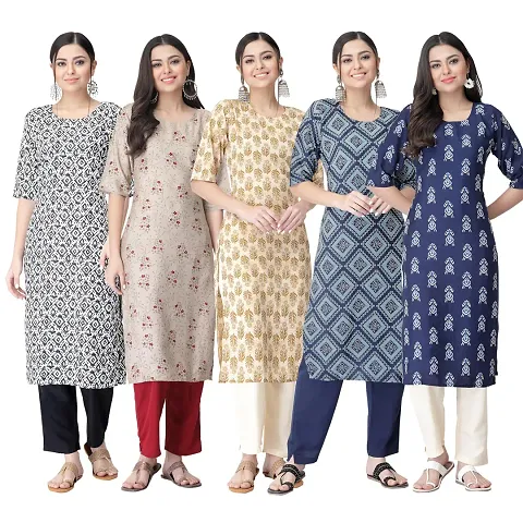 Classic Crepe Kurtis Combo For Women