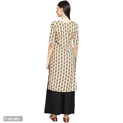 Women Crepe Digital Printed Straight Kurti  Pack of 6-thumb5