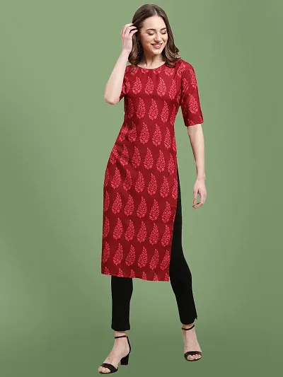 Stylish Crepe Kurti For Women