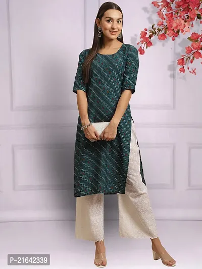 Stylish Crepe Stitched Kurta For Women