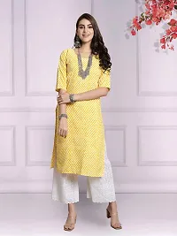 Attractive Multicoloured Printed Crepe Kurta Combo Of 2-thumb2