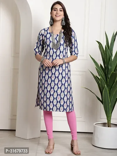 Fancy Crepe Printed Kurtas For Women Pack Of 6-thumb3